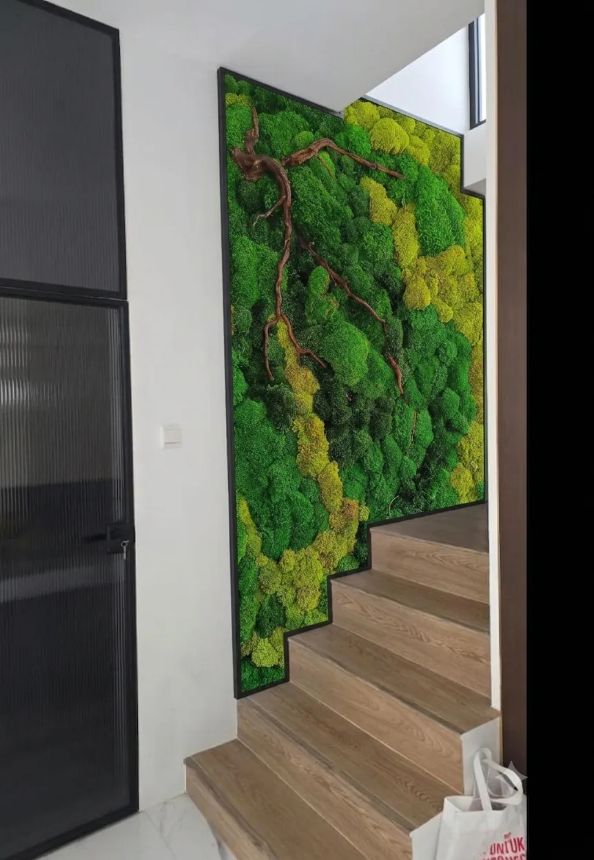 Jasa Moss Wall Preserved dan Artificial Area BSD City Tangerang Selatan